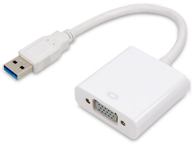 유니콘 USB 3.0 to VGA 케이블, CV-100