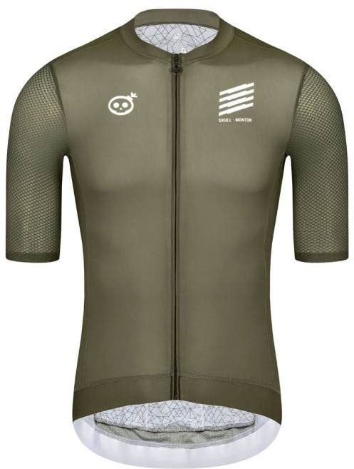 몬톤 남성용 스컬 사이클 져지