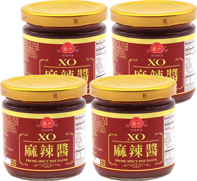 合記貴州 XO麻辣醬, 200g, 4罐