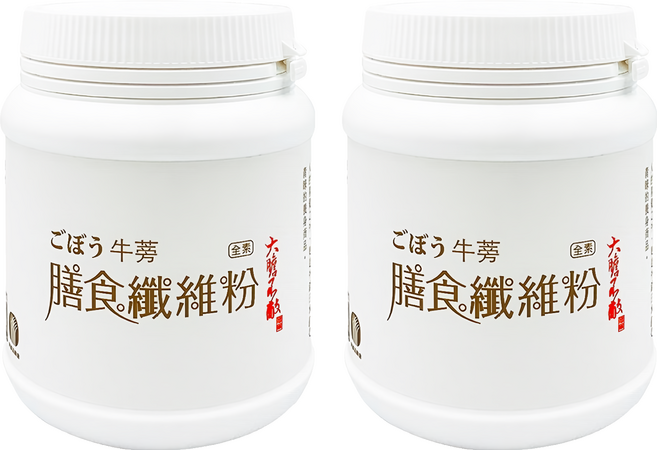 臺南將軍區農會 牛蒡膳食纖維粉, 1入, 2罐, 250g