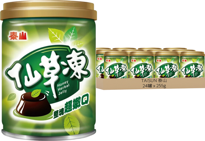 TAISUN 泰山 仙草凍, 255g, 24罐