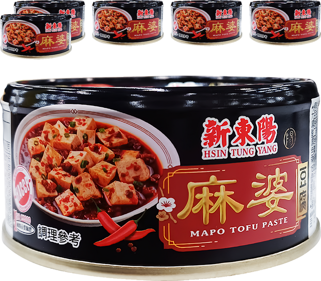 新東陽 麻婆豆腐, 160g, 6罐