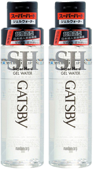 GATSBY 台灣公司貨 亮麗強黏髮雕露, 2件, 200ml
