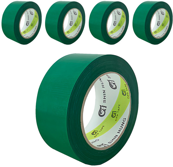 Shin Hung 國產布膠帶/大力膠帶, 藍色, 5個