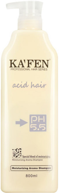 KA'FEN 卡氛 亞希朵酸性蛋白高保濕洗髮精, 800ml, 1瓶