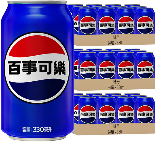 PEPSI 百事可樂, 72罐, 330ml