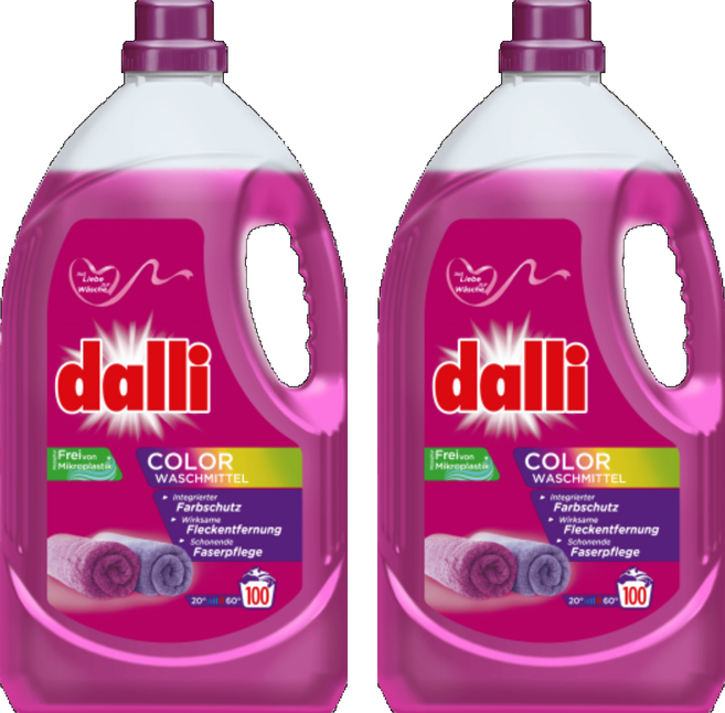 dalli 達麗 紫色洗衣精, 5L, 2桶