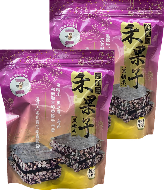 高仰三 黑糯米禾果子, 117g, 2袋