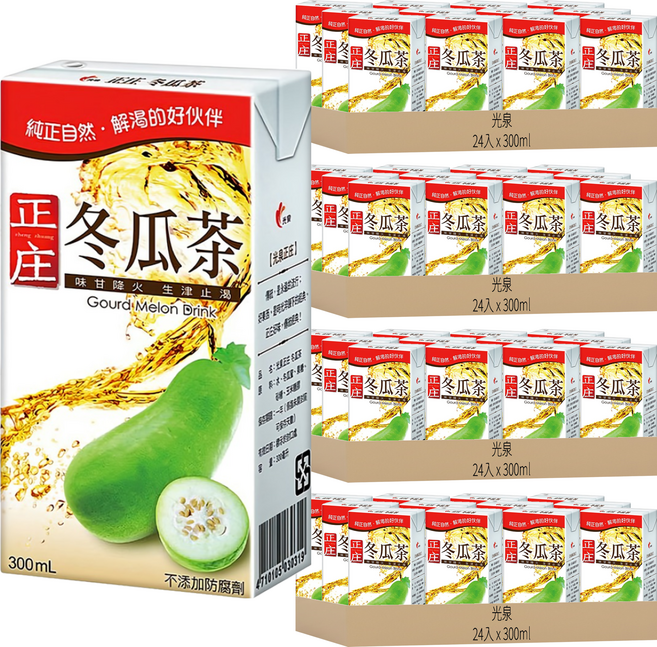 光泉 正庄 冬瓜茶, 300ml, 96入