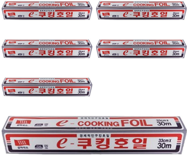 SAM-A SAXXFOIL e 烹飪鋁箔紙, 30m, 6捲