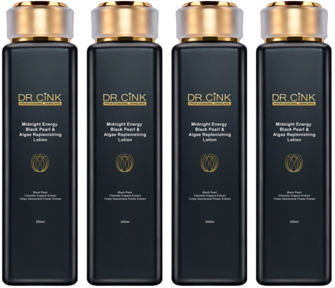 DR CiNK 達特聖克 頂粹創生夜后黑藻煥顏露, 4瓶, 200ml