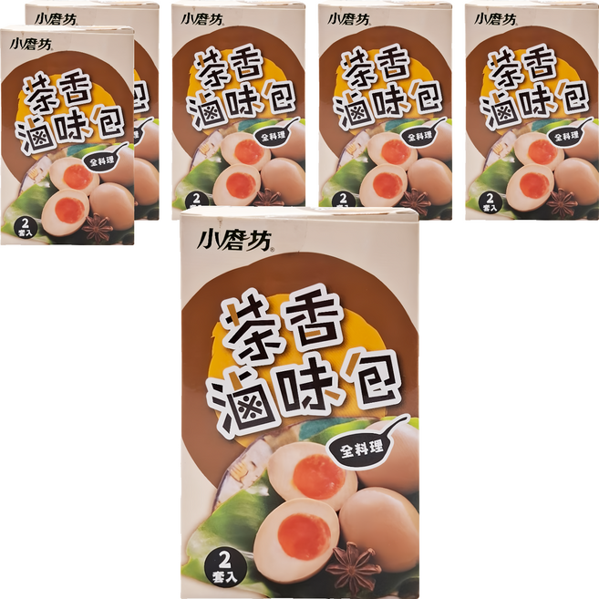 小磨坊 茶香滷味包, 40g, 6個
