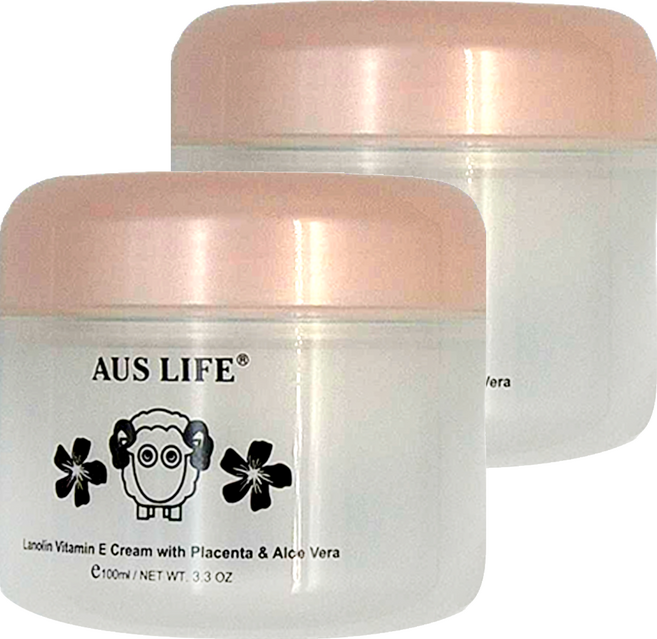 AUS LIFE 澳思萊 蘭鑽奢養滋潤乳霜, 100ml, 2罐