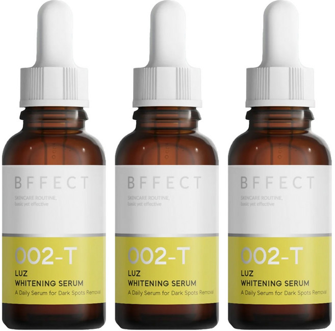 BFFECT 傳明酸美白精華液 Luz 淡斑美白精華, 30ml, 3瓶