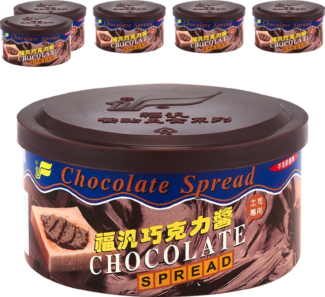 FUFANN 福汎 巧克力醬, 200g, 6罐