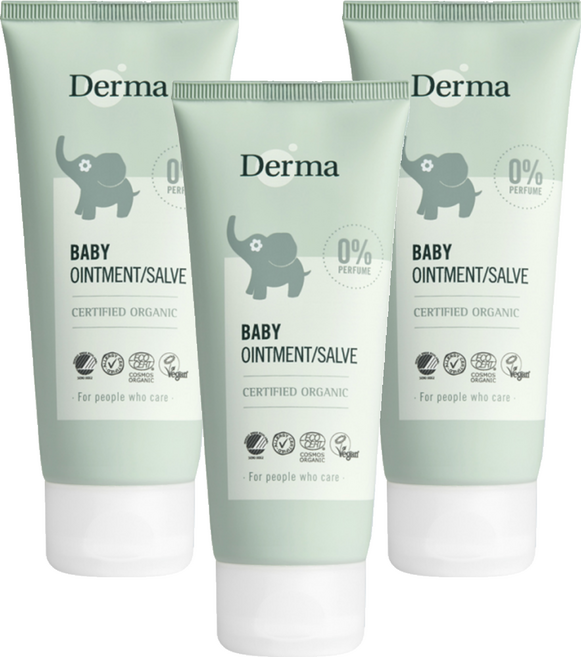 Derma 寶寶舒敏萬用膏, 3條, 100ml