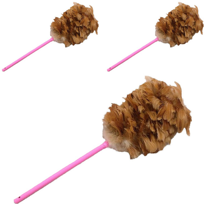 雞毛撢 5吋, 3支, 刷毛型