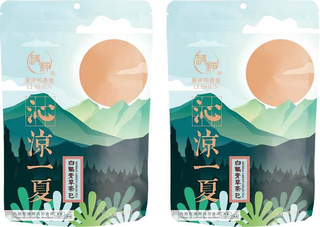 麗紳和春堂 阿涼白鶴青草茶包家庭號, 2袋