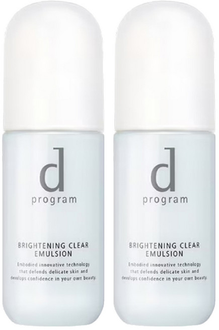 d program 敏感話題 亮白益生乳液 N, 100ml, 2瓶