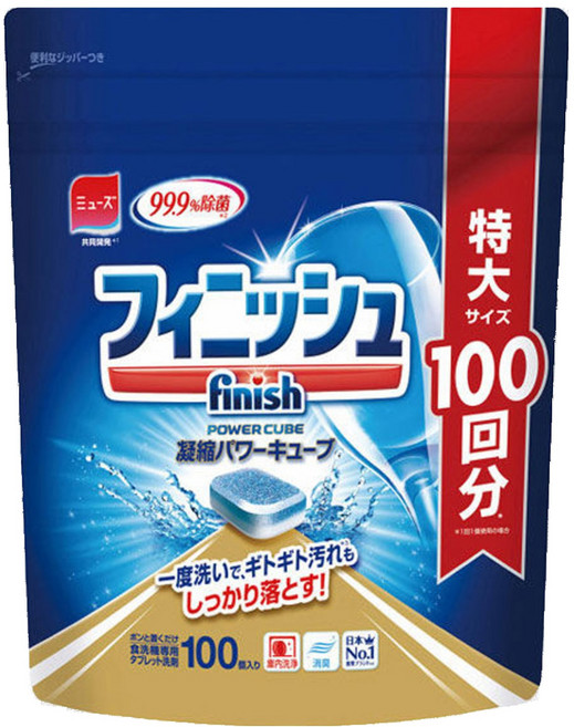 finish 洗碗錠, 500g, 1包