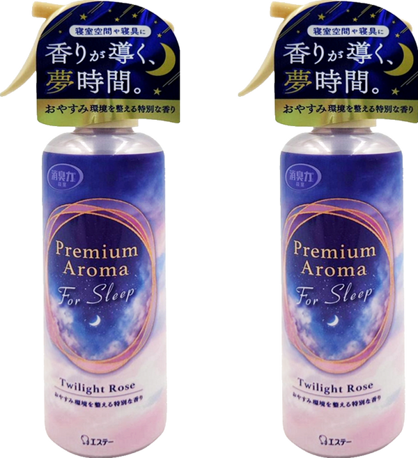 ST 雞仔牌 消臭力 Premium Aroma 室內舒眠系列芳香噴霧 165ml, 薄暮玫瑰 紫色, 2瓶