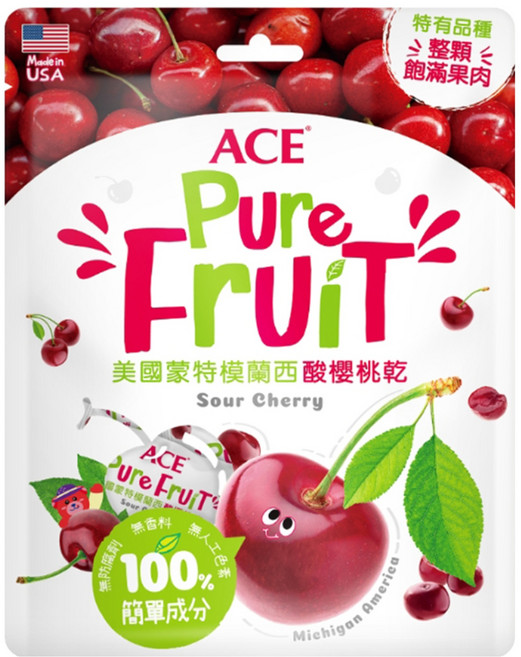ACE 酸櫻桃乾, 95g, 1包