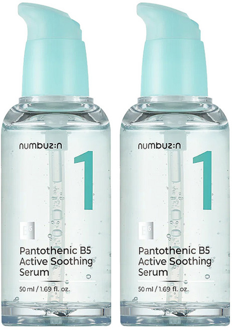 Numbuzin 潤碧之茵 no.1 極效維他命b5舒緩水潤精華液, 2件, 50ml