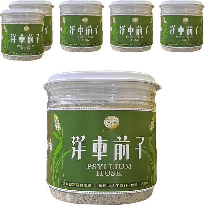 SUPER FOOD 洋車前子, 6罐