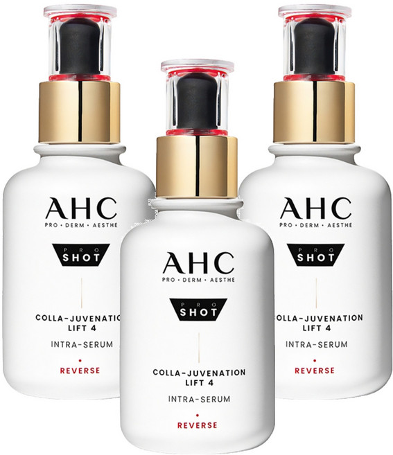 AHC 醫美科研雙波抗老多肽膠原精華, 3瓶, 40ml