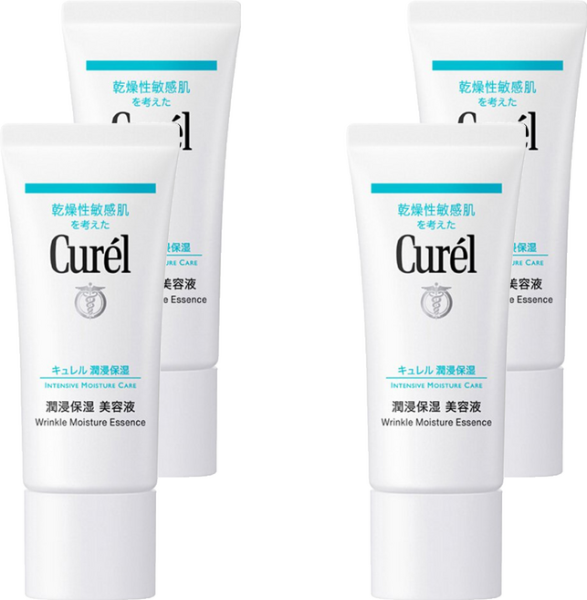 Curel 珂潤 潤浸鎖水保濕精華, 40g, 4條