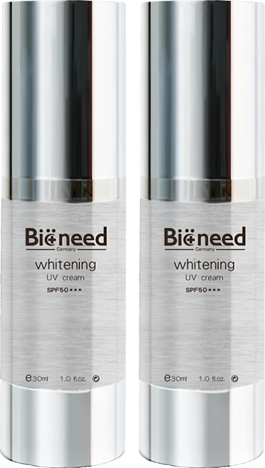Bioneed 光感煥白防曬霜 SPF50+++, 30ml, 2瓶