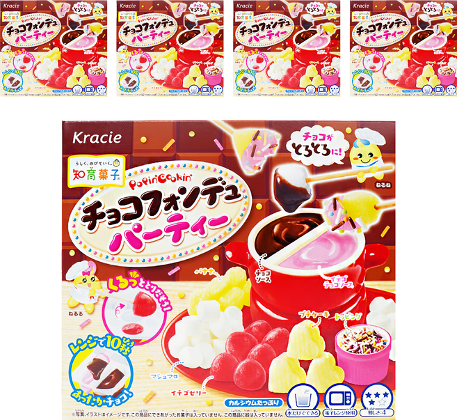 Kracie 葵緹亞 知育菓子 創意DIY 可可鍋小達人, 1份軟糖, 5盒