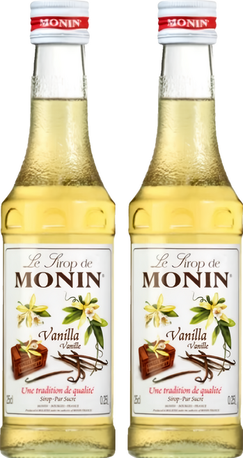MONIN 莫寧 香草風味糖漿, 250ml, 2瓶