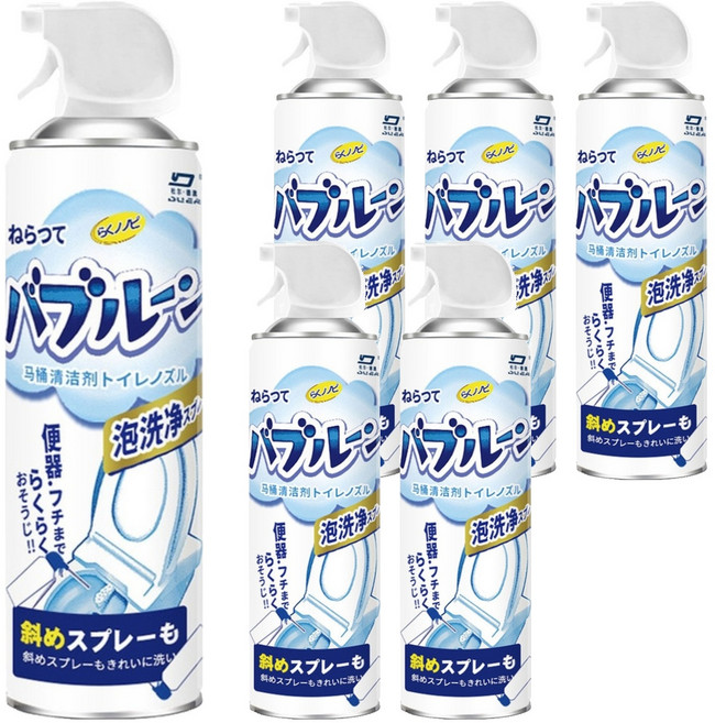 DUER 杜爾德澳 日本馬桶泡泡除臭清潔劑, 500ml, 6罐