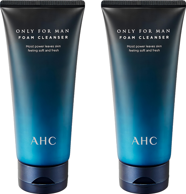 AHC 男士泡沫洗面乳, 140ml, 2條