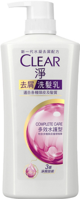 CLEAR 淨 女士去屑洗髮乳 多效水護型, 750g, 1瓶