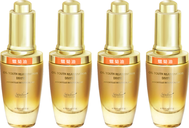 Sesedior 希希娣兒 台灣公司貨 蠟菊賦活精萃油, 30ml, 4瓶