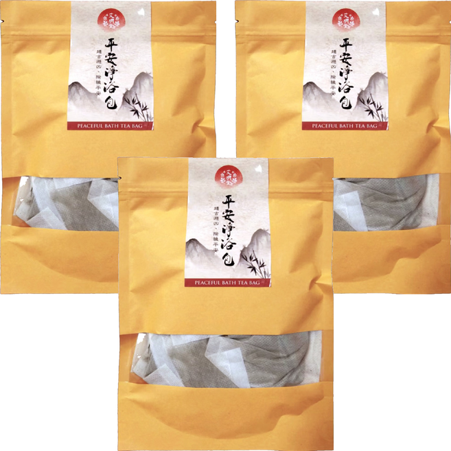 艾玥堂 艾草平安淨浴包 10包, 100g, 3袋