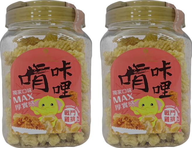 C'est bon 法米滋 啃咔哩 戰鬥雞排風味, 200g, 2個