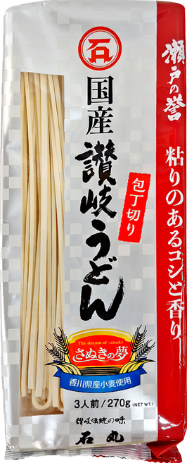 IShimaru 石丸 讚岐烏龍麵 瀨戸之譽, 270g, 1包
