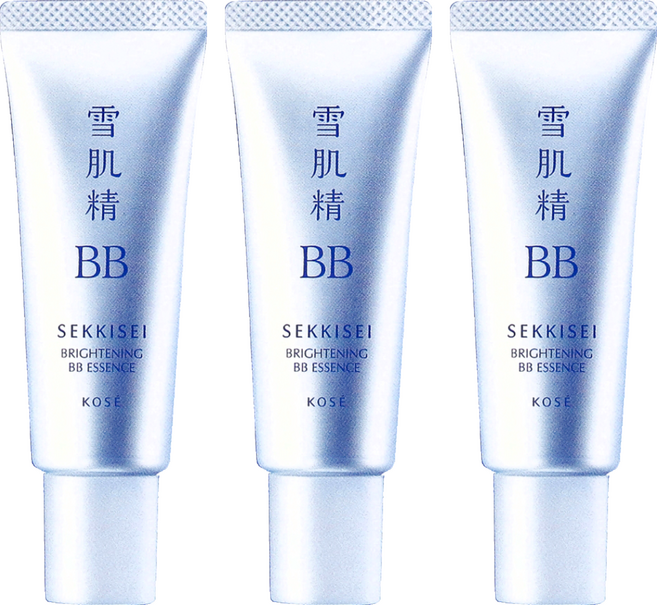 KOSE 高絲 SEKKISEI 雪肌精 水感BB裸妝蜜 SPF50+ PA++++, 01, 30g, 3條