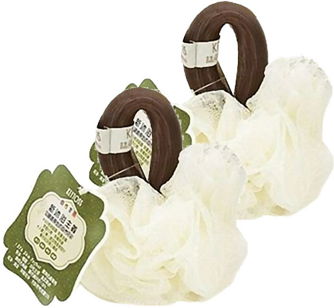 KEYTOSS 詰朵斯 WILD 專利纖維幸福沐浴球 - 親膚柔軟 豐富綿密泡泡, 款式隨機, 2個, 1入