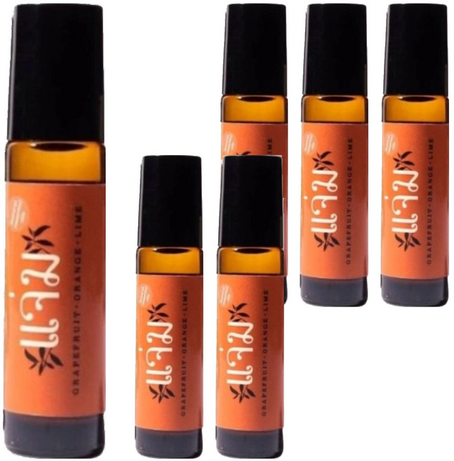 ANONA 精油滾珠瓶 Jam 晴朗, 10ml, 6瓶