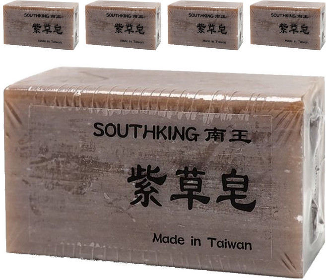 LANOWN 南王 沐浴皂 紫草皂, 5個, 100g