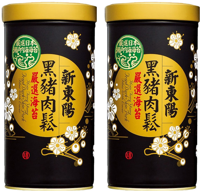 新東陽 黑豬海苔肉鬆, 255g, 2罐