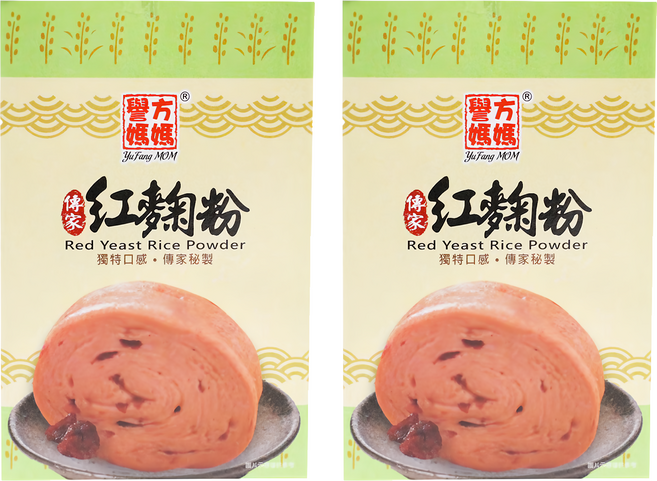 譽方媽媽 傳家紅麴粉, 100g, 2盒