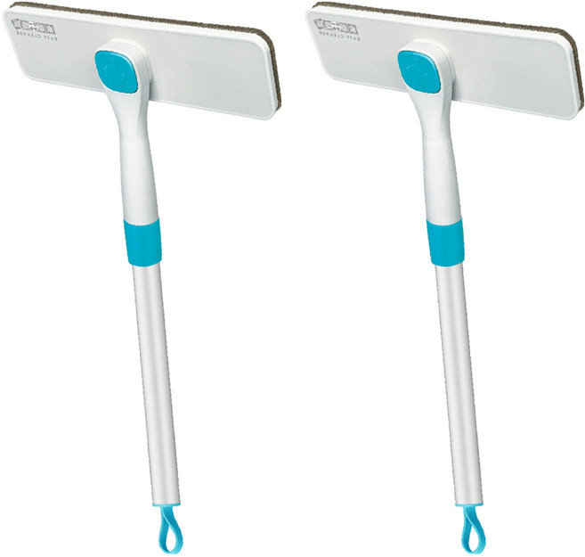 EASY CLEANER 家簡塵除 紗窗刷, 白色 + 海洋藍, 2支