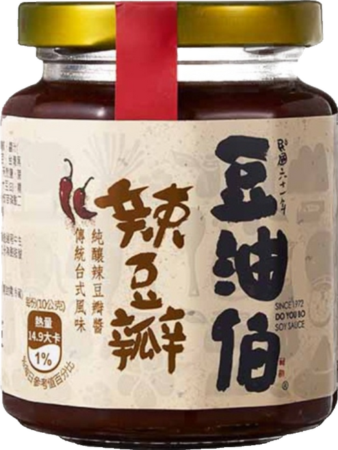 豆油伯 辣豆瓣醬, 280g, 1罐