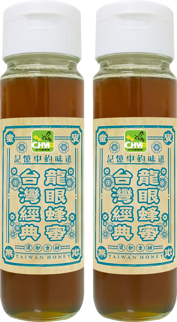 彩花蜜 台灣經典龍眼蜂蜜, 1.1kg, 2瓶
