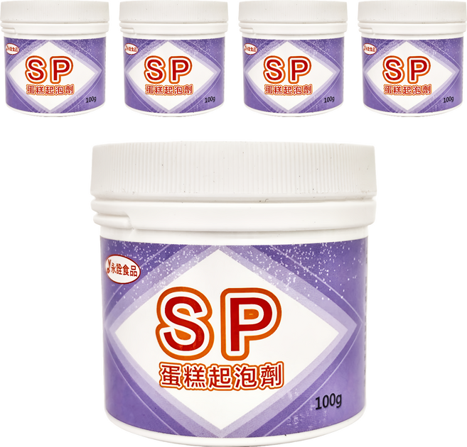 永詮食品 SP蛋糕起泡劑, 100g, 5罐